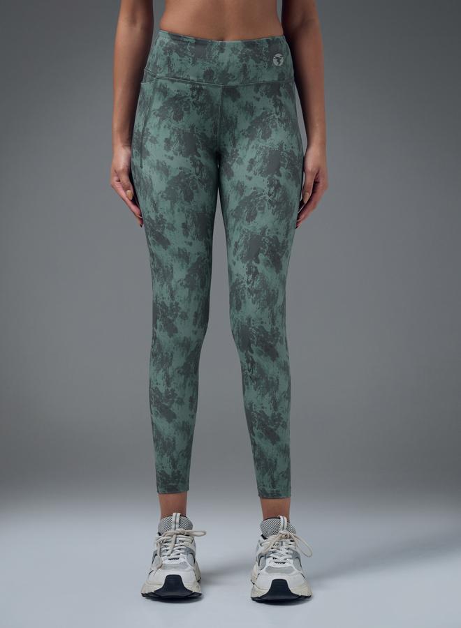 Technosport Women Printed 4-Way Stretch Tights - Image 4